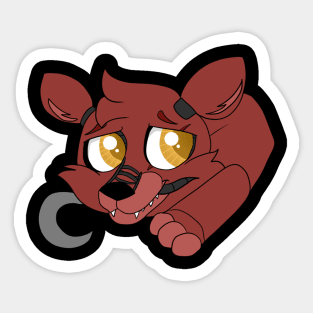 Nightmare Foxy Sticker